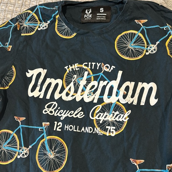Amsterdam bicycle tee - Picture 2 of 4